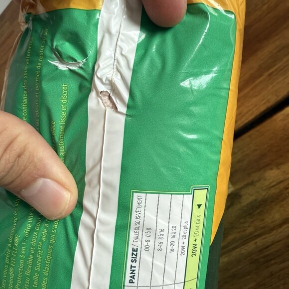 Depend FIT-FLEX Underwear for Women Size: XXL - 22Ct Damaged Package - Picture 13 of 16